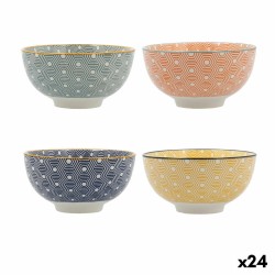 Bol Quid Pippa Céramique Multicouleur (11 cm) (Pack 24x)