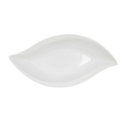 Fuente de Cocina Quid Gastro Cerámica Blanco (31 x 14,5 x 5,5 cm) (Pack 6x)