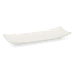 Bandeja de Aperitivos Quid Select Blanco Cerámica 20,5 x 7,5 cm (6 Unidades) (Pack 6x)