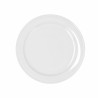 Assiette plate Bidasoa Glacial Céramique Blanc (24 cm) (Pack 6x)