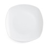 Assiette plate Quid Novo Vinci Blanc Céramique Ø 26,6 cm 26,6 cm (6 Unités) (Pack 6x)