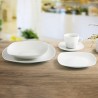 Deep Plate Quid Novo Vinci Ceramic White (20,5 cm) (Pack 6x)