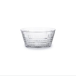 Bowl Quid Viba Transparent Plastic Ø 18 cm 12 Units (Pack 12x)