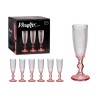 Champagne glass Points Glass 6 Units (180 ml)