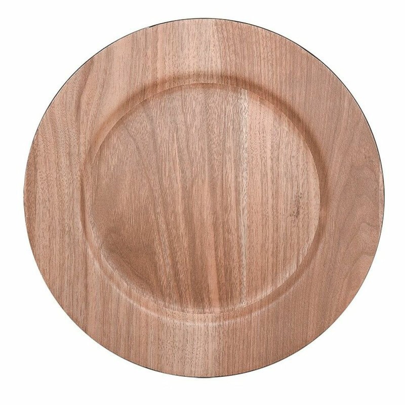 Dessous d'Assiette Versa Marron Clair Bambou polypropylène (33 x 33 cm)