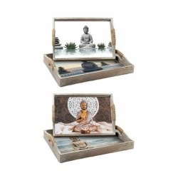 Set of trays DKD Home Decor 40 x 30 x 6 cm MDF Wood (2 Units)