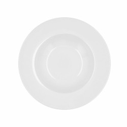 Assiette creuse Bidasoa Glacial Céramique Blanc (23,5 cm) (Pack 6x)