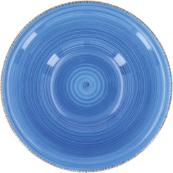 Bol Quid Vita Cerámica Azul (18 cm) (Pack 6x)