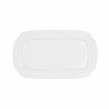 Serving Platter Bidasoa Glacial White Ceramic 31 x 18 cm (6 Units) (Pack 6x)