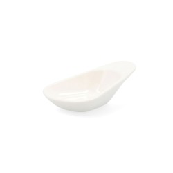 Bandeja de Aperitivos Quid Select Blanco Cerámica 10,5 cm (6 Unidades) (Pack 6x)