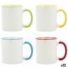 Tasse mug Quid Bodega Céramique Multicouleur (330 ml) (Pack 12x)