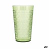 Vaso Quid Viba Verde Plástico 650 ml (12 Unidades) (Pack 12x)