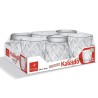 Set de Vasos Bormioli Rocco Kaleido Vidrio 250 ml