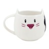 Taza con Plato Gorjuss Ruby wild Gris Cerámica Posavasos Taza