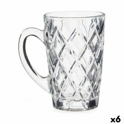 Tasse Transparent verre 6 Unités (170 ml)