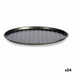 Plateau pour Four Pizza Gris Acier au carbone 33 x 1 x 33 cm (24 Unités)