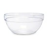 Bowl Transparent Glass (250 ml) (6 Units)