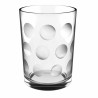 Vaso Quid Urban Circles Transparente Vidrio (36 cl) (Pack 6x)