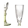 Coupe de champagne Exotic Verre Vert 6 Unités (170 ml)