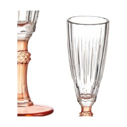 Champagne glass Exotic Crystal Salmon 6 Units (170 ml)