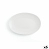 Plat à Gratin Ariane Vital Coupe Oblongue Céramique Blanc Ø 32 cm 6 Pièces