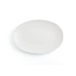 Plat à Gratin Ariane Vital Coupe Oblongue Céramique Blanc Ø 32 cm 6 Pièces