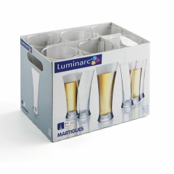 Glass Luminarc Martigues Transparent Glass 6 Units 330 ml