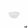 Bol Quid Select Blanc Plastique 12,5 x 12,5 x 4,5 cm (6 Unités)