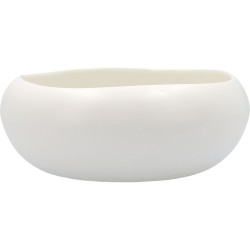 Bol Ariane Organic Céramique Blanc (Ø 21 cm) (2 Unités)