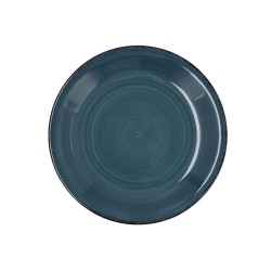 Assiette à dessert Quid Vita Céramique Bleu (19 cm) (12 Unités)