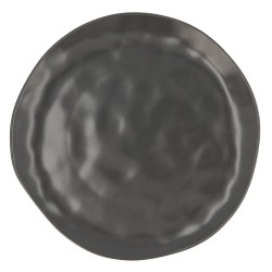 Assiette plate Bidasoa Cosmos Céramique Noir (Ø 26 cm) (12 Unités)