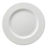 Plato Llano Ariane Orba Cerámica Blanco (Ø 27 cm) (12 Unidades)