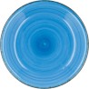 Deep Plate Quid Vita Blue Ceramic (ø 21,5 cm) (12 Units)