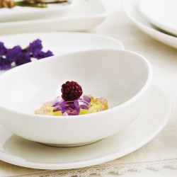 Deep Plate Ariane Vital Coupe White Ceramic Ø 21 cm (6 Units)