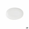 Plat à Gratin Ariane Vital Coupe Oblongue Blanc Céramique Ø 21 cm (12 Unités)