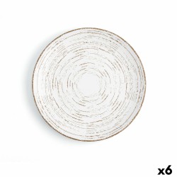 Assiette plate Ariane Tornado Céramique Bicolore (Ø 27 cm) (6 Unités)