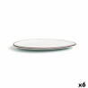 Assiette plate Ariane Terra Triangulaire Céramique Beige (Ø 29 cm) (6 Unités)