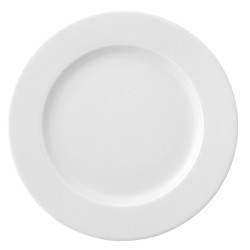 Plato Llano Ariane Prime Blanco Cerámica Ø 21 cm (12 Unidades)