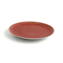 Assiette plate Ariane Terra Rouge Céramique Ø 21 cm (12 Unités)