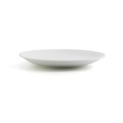 Plato Llano Ariane Vital Coupe Cerámica Blanco (Ø 18 cm) (12 Unidades)