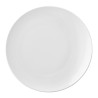 Plato Llano Ariane Vital Coupe Cerámica Blanco (Ø 18 cm) (12 Unidades)