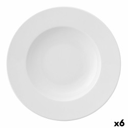 Pasta Dish Ariane Prime Ceramic White (Ø 30 cm) (6 Units)