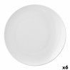 Plato Llano Ariane Vital Coupe Cerámica Blanco (Ø 27 cm) (6 Unidades)