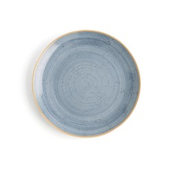 Assiette plate Ariane Terra Bleu Céramique Ø 21 cm (12 Unités)