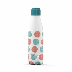 Bouteille Thermique iTotal Dots Blanc Acier inoxydable 500 ml