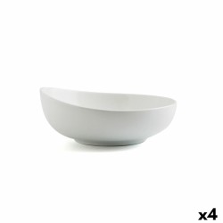 Bol Ariane Vital Coupe Cerámica Blanco (Ø 21 cm) (4 Unidades)