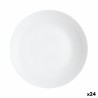 Assiette creuse Luminarc Pampille Blanc verre (20 cm) (24 Unités)