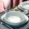 Assiette creuse Bormioli Rocco Parma verre (23 cm) (24 Unités)