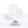 Dessert dish Luminarc Carine White Glass (19 cm) (24 Units)