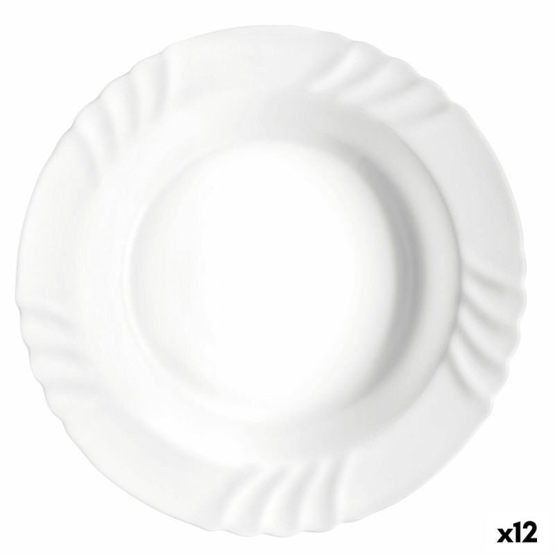 Plat à Gratin Bormioli Rocco Ebro Rond verre (Ø 32 cm) (12 Unités)